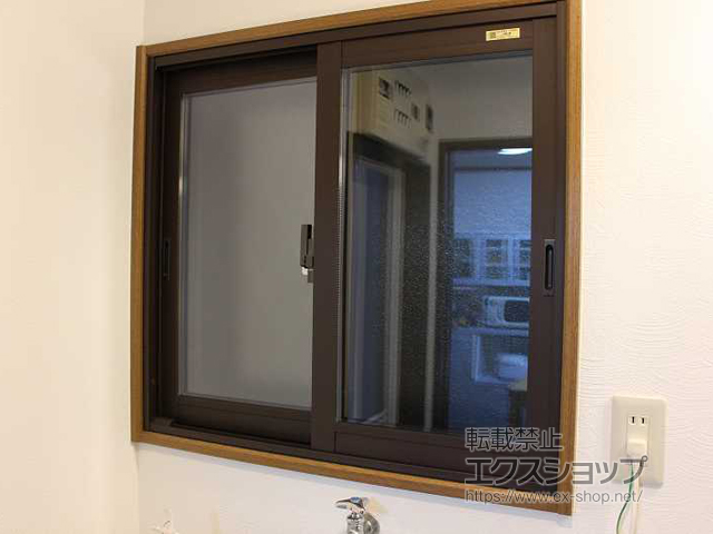 千葉県松戸市のの二重窓（内窓） インプラス ダストバリア仕様 引違い窓 2枚建 施工例