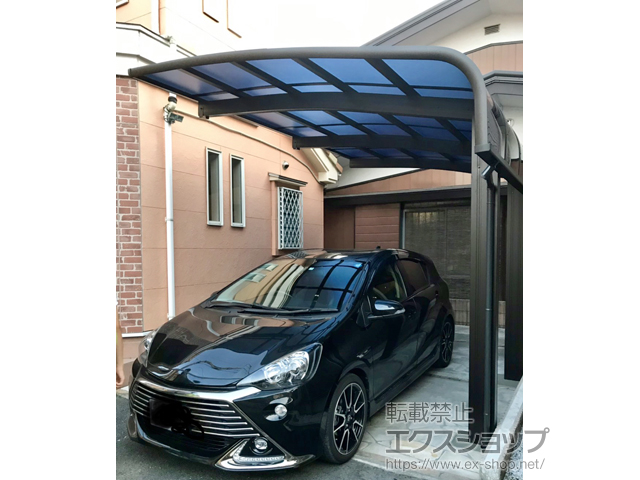 埼玉県所沢市ののカーポート レイナキャップポートグラン50　積雪〜50cm対応 施工例