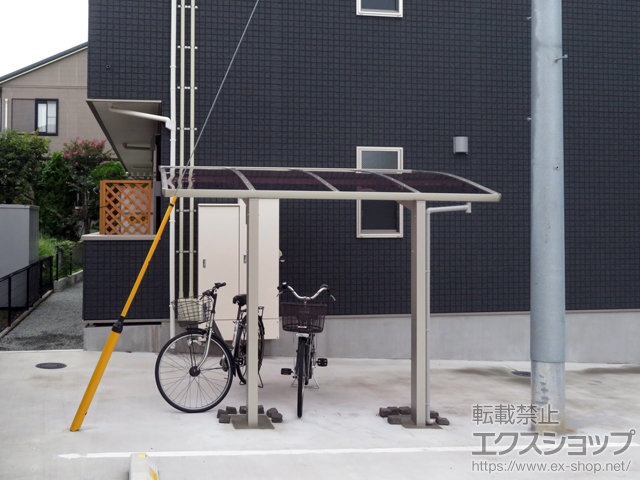 神奈川県横浜市ののサイクルポート・駐輪場 レイナポートグランミニ 積雪〜20cm対応 施工例