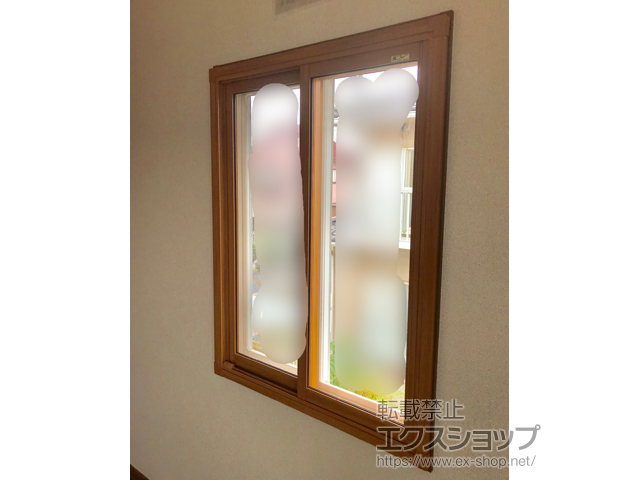 三重県四日市市のの二重窓（内窓） インプラス ダストバリア仕様 引違い窓 2枚建 施工例