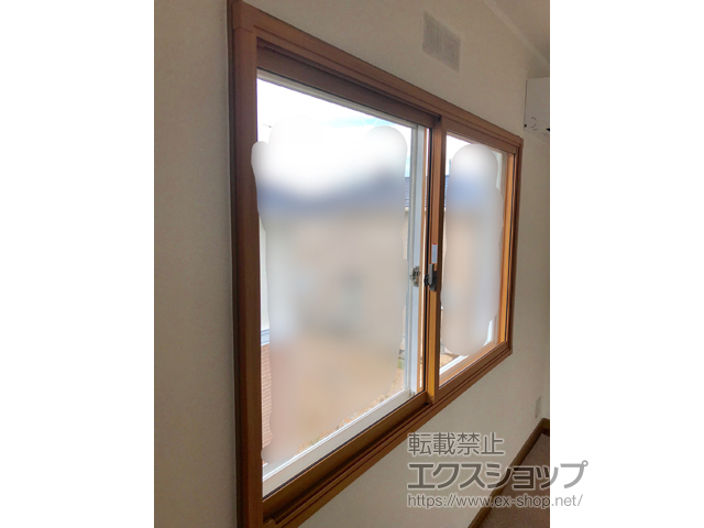 三重県四日市市のの二重窓（内窓） インプラス ダストバリア仕様 引違い窓 2枚建 施工例