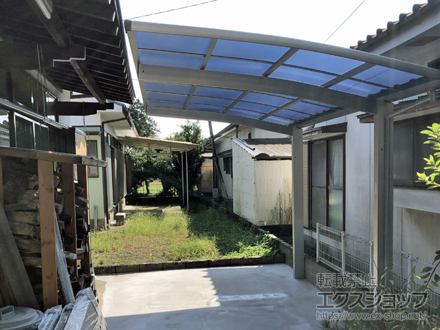 宮崎県都城市ののカーポート プレシオスポート 積雪〜20cm対応 施工例