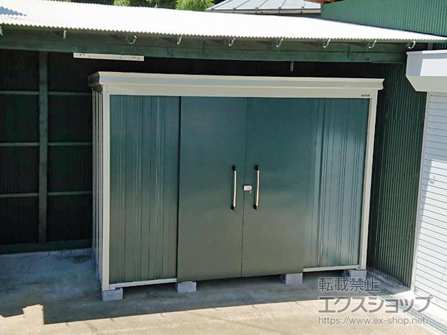 東京都稲城市のの物置・屋外倉庫 ガーデンハウス DM-Z2913 一般型 2923×1323×2120 DM-Z2913-MG 施工例