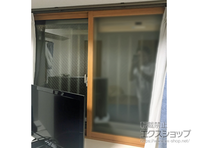 愛知県名古屋市のの二重窓（内窓） インプラス ダストバリア仕様 引違い窓 2枚建 施工例