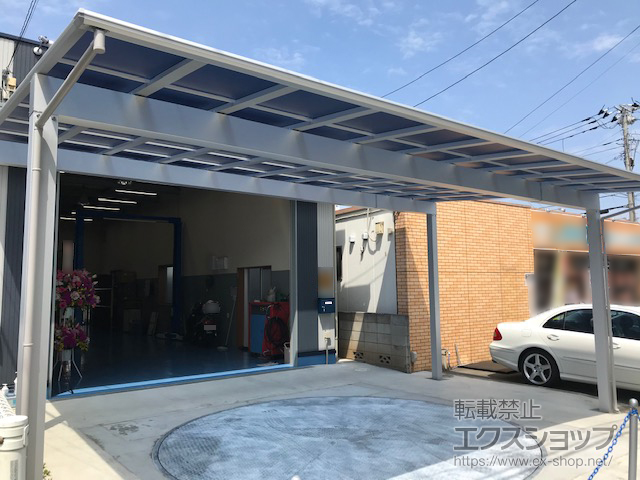 東京都練馬区ののカーポート エフルージュ トリプル 積雪〜20cm対応 施工例