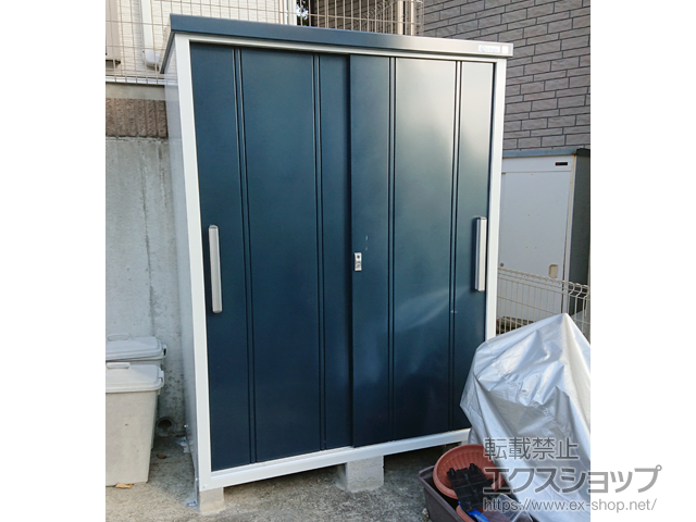 神奈川県逗子市のの物置・屋外倉庫 クール COOL-1575 一般型 1500×750×1937 COOL-1575-OM 施工例