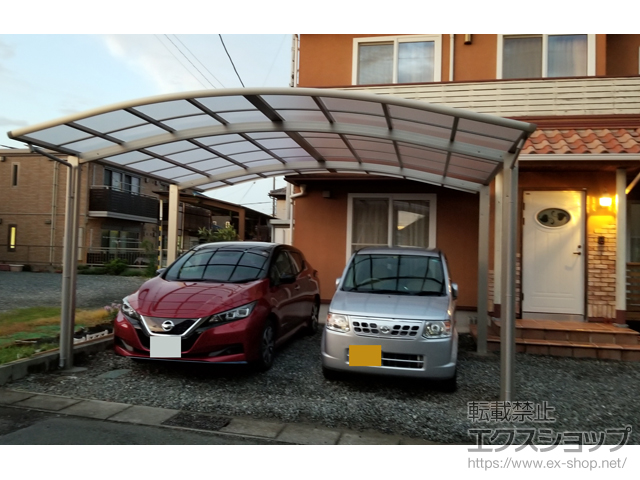 三重県伊勢市ののカーポート レイナツインポートグラン　積雪〜20cm対応 施工例