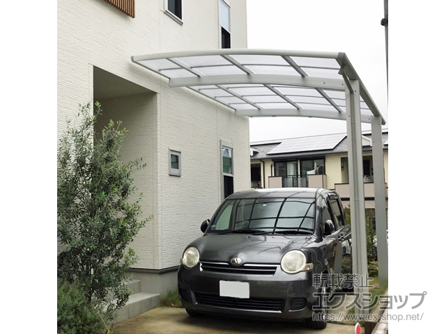 大阪府岸和田市ののカーポート レイナポートグラン　積雪〜20cm対応 施工例