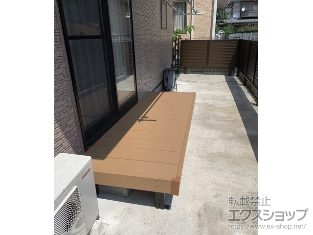 広島県廿日市市ののウッドデッキ マージウッドデッキ 施工例