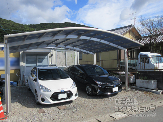 熊本県熊本市ののカーポート レイナツインポートグラン　積雪〜20cm対応 施工例