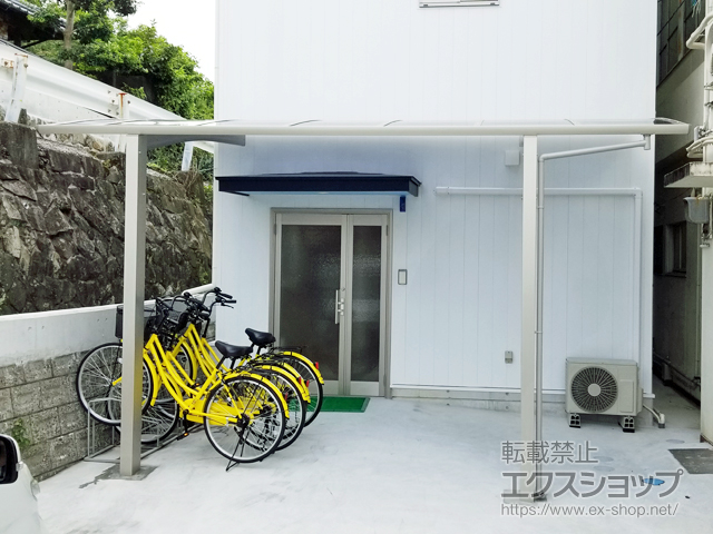 高知県吾川郡いの町ののカーポート プレシオスポート 積雪〜20cm対応 施工例