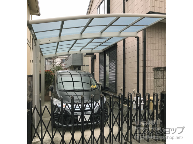 大阪府泉南市ののカーポート レイナポートグラン　積雪〜20cm対応 施工例