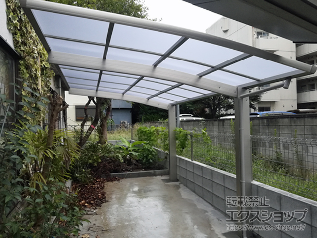 千葉県松戸市ののカーポート プレシオスポート 積雪〜20cm対応 施工例