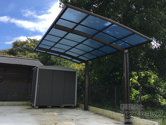 栃木県宇都宮市ののカーポート レイナポートグラン　積雪〜20cm対応 施工例