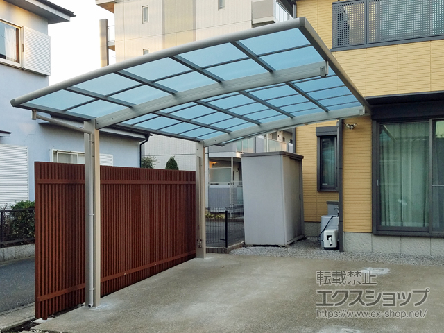 埼玉県ふじみ野市ののカーポート レイナポートグラン　積雪〜20cm対応 施工例