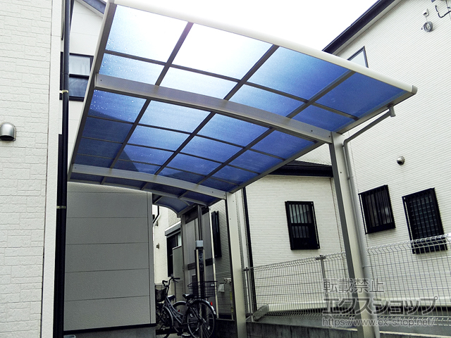 埼玉県上尾市ののカーポート レイナポートグラン　積雪〜20cm対応 施工例