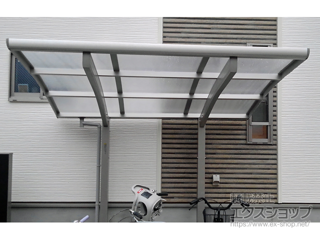 東京都小金井市ののサイクルポート・駐輪場 レイナポートグランミニ 積雪〜20cm対応 施工例