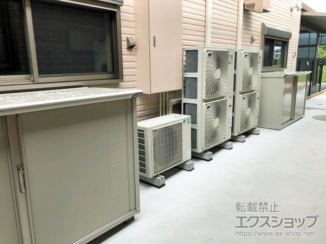 神奈川県相模原市のの物置・屋外倉庫 グランプレステージジャンプ 1879×750×1100 GP-197D-F-MW 施工例