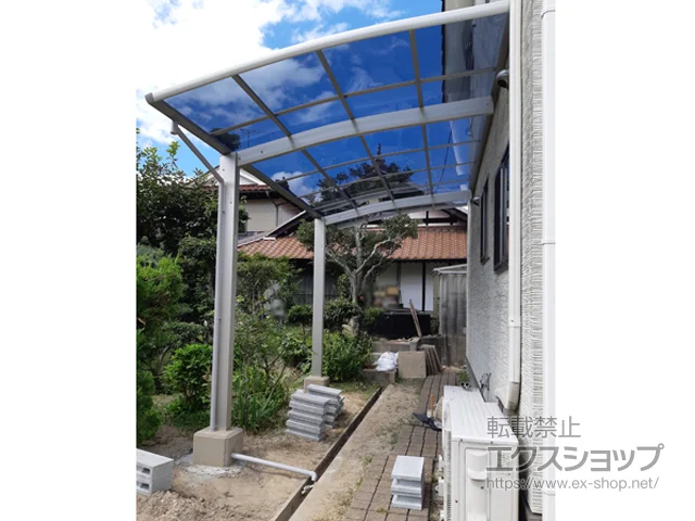 広島県東広島市のValue Selectのカーポート プレシオスポート 積雪～20cm対応 施工例