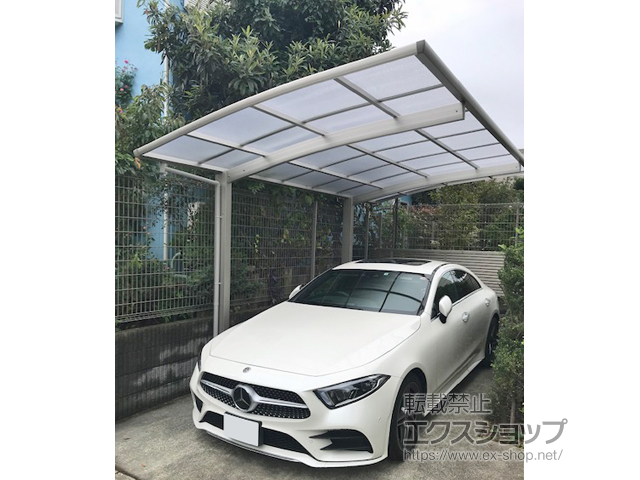 神奈川県横浜市ののカーポート プレシオスポート 積雪〜20cm対応 施工例