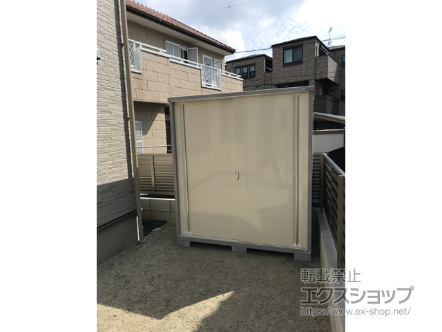 愛知県名古屋市のの物置・屋外倉庫 シンプリー 一般型( MJX-177E-P-FW) 施工例