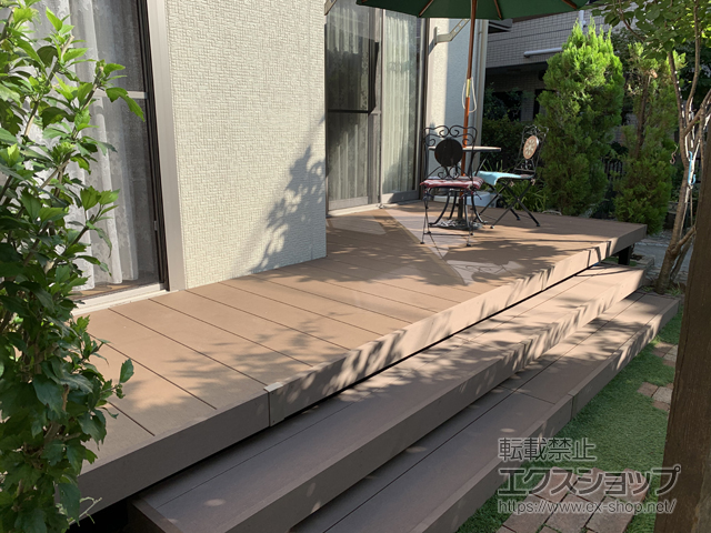 神奈川県川崎市ののウッドデッキ リウッドデッキ 200 施工例