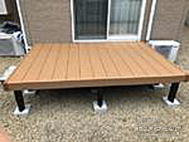 宮城県仙台市ののウッドデッキ リウッドデッキ 200 施工例