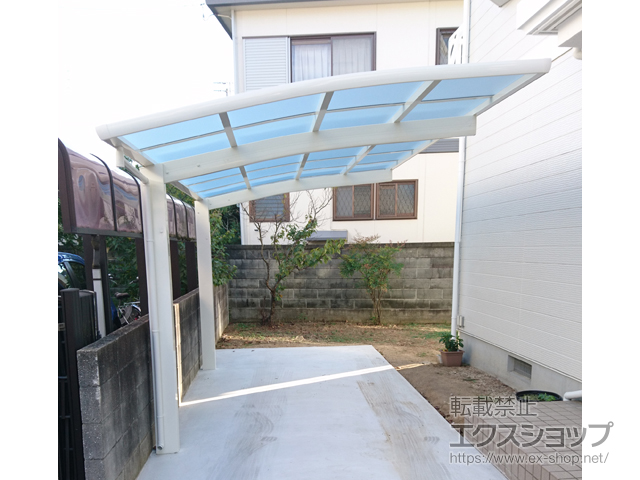 香川県高松市ののカーポート レイナポートグラン　積雪〜20cm対応 施工例