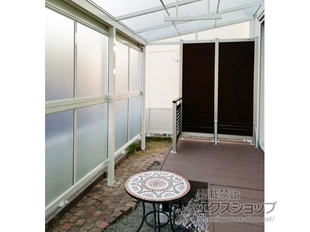 静岡県掛川市ののウッドデッキ リウッドデッキ 200 施工例