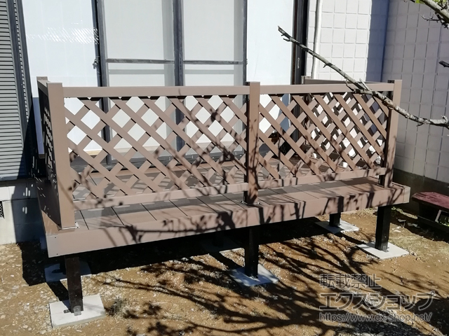 和歌山県東牟婁郡那智勝浦町ののウッドデッキ マージウッドデッキ 施工例