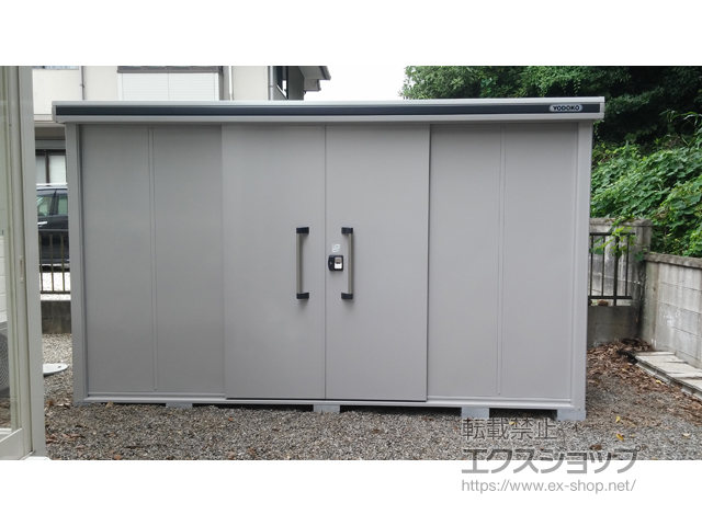 三重県津市のの物置・屋外倉庫 エルモ 一般型 （LMD-3622） 施工例