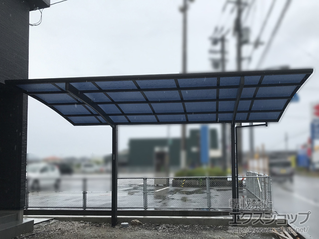 高知県南国市ののカーポート プレシオスポート 積雪〜20cm対応 施工例