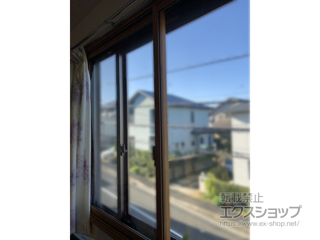 神奈川県横須賀市のの二重窓（内窓） インプラス ダストバリア仕様 引違い窓 2枚建 施工例