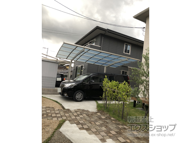岡山県倉敷市ののカーポート レイナポートグラン　積雪〜20cm対応 施工例