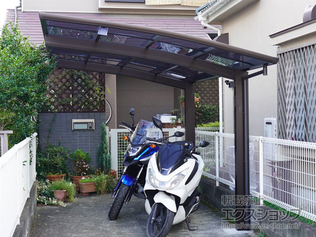 埼玉県川越市ののカーポート プレシオスポート 積雪〜20cm対応 施工例