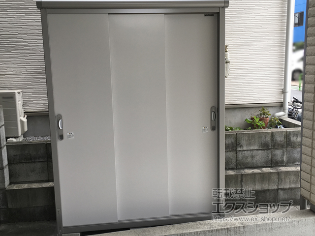 東京都板橋区のの物置・屋外倉庫 エスモ 一般型（ESE-1505A） 施工例