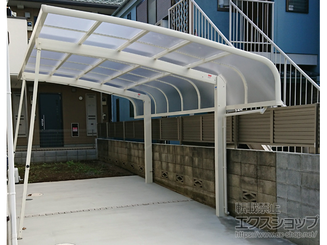 東京都杉並区ののカーポート レイナキャップポートグラン　積雪〜20cm対応 施工例