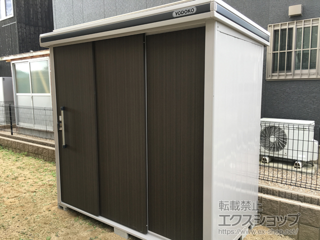 京都府与謝郡与謝野町のの物置・屋外倉庫 エルモ 積雪型 （LMDS-2211） 施工例