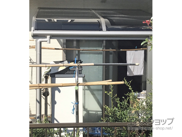 神奈川県小田原市ののテラス屋根 ソラリア R型 テラスタイプ 単体 積雪〜20cm対応 施工例