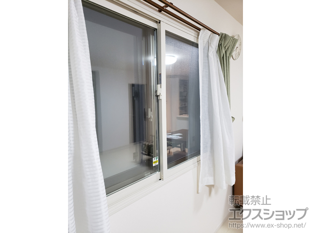 埼玉県吉川市のの二重窓（内窓） インプラス ダストバリア仕様 引違い窓 2枚建 施工例