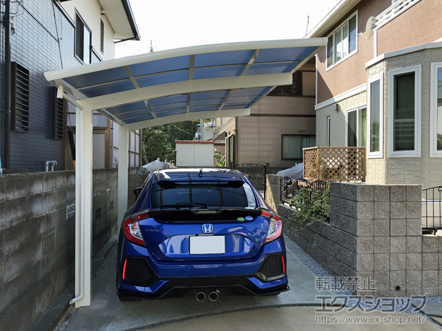 静岡県浜松市ののカーポート レイナポートグラン　積雪〜20cm対応 施工例