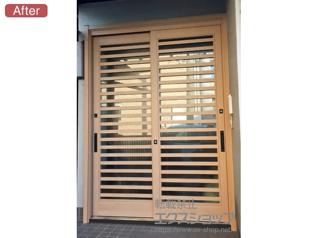 �������v���Ďs��LIXIL ���N�V���i�g�X�e���j�̌��փh�A ���V�F���g���ֈ��� PG�d�l 2������ �����}�� 13�^�i�����i�q�j�����b�`�t �{�H��