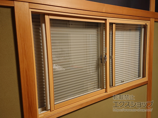 埼玉県川越市のの二重窓（内窓） インプラス ダストバリア仕様 引違い窓 2枚建 施工例