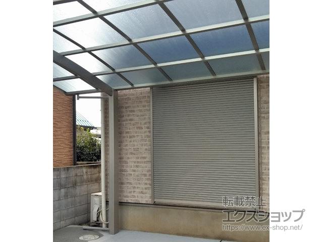 埼玉県上尾市ののカーポート レイナポートグラン　積雪〜20cm対応 施工例