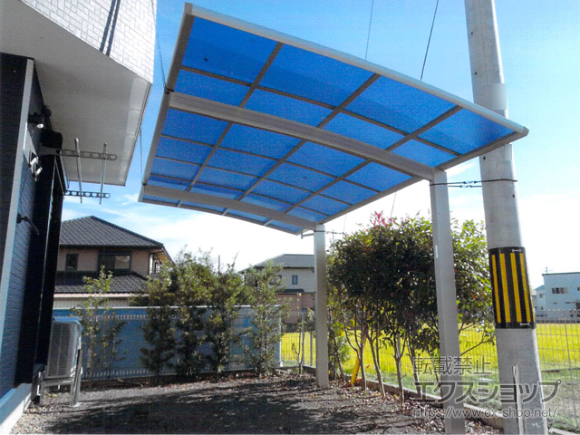 静岡県富士市ののカーポート プレシオスポート 積雪〜20cm対応 施工例