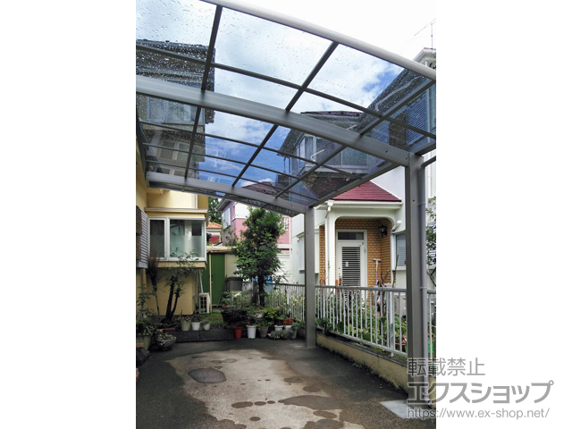 千葉県茂原市ののカーポート プレシオスポート 積雪〜20cm対応 施工例