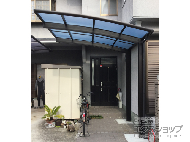 大阪府堺市ののカーポート レイナポートグラン　積雪〜20cm対応 施工例