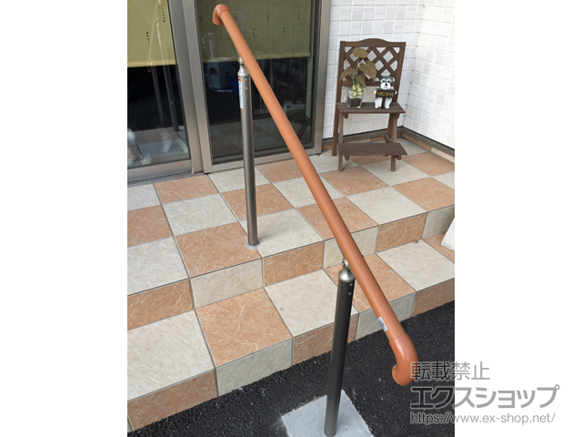 鹿児島県鹿児島市ののフェンス・柵 グリップライン 歩行補助手すり 施工例