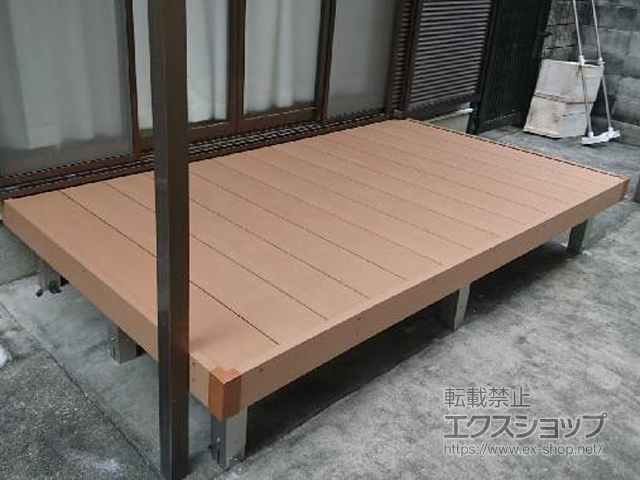 奈良県橿原市ののウッドデッキ マージウッドデッキ 施工例