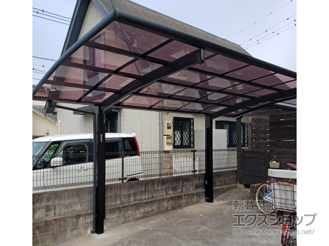 熊本県熊本市ののカーポート レイナポートグラン　積雪〜20cm対応 施工例